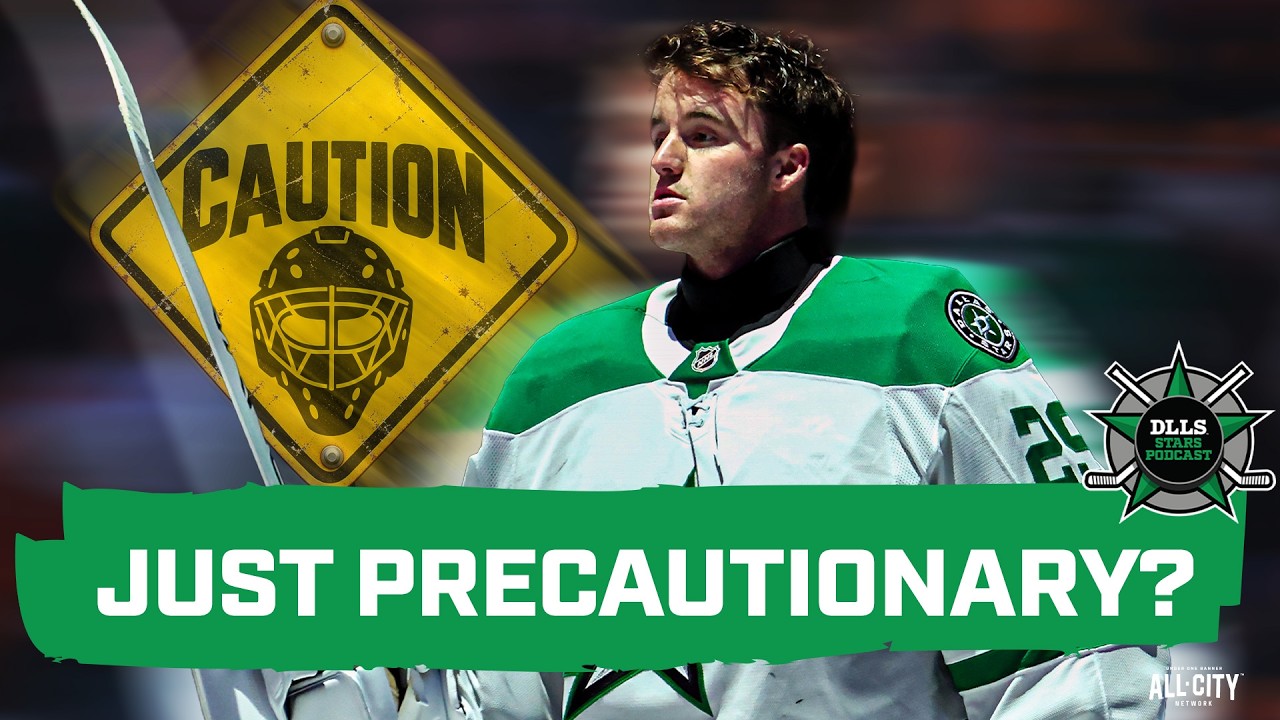 Jake Oettinger Scratched From Preseason Start With Lower Body Tightness | DLLS Stars Podcast