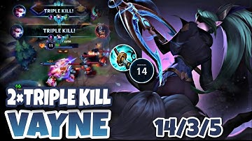 VAYNE STILL BROKEN IN PATCH 3.5 B ? | GAMEPLAY |#vayne #wildrift