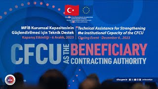 Mfi̇b’nin Kurumsal Kapasitesinin Güçlendirilmesi İçin Teknik Destek Projesi Kapanış Etkinliği