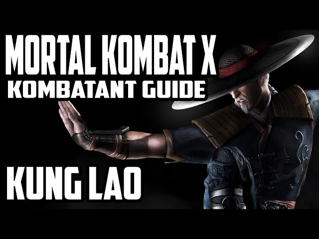 Mortal Kombat X - KUNG LAO TRUQUE DO CHAPEU - Tutorial Combo 41% usando 1  barra, meio da tela 