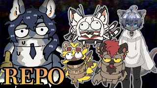 【R.E.P.O. 】自分第一村人いけます【コラボ】
