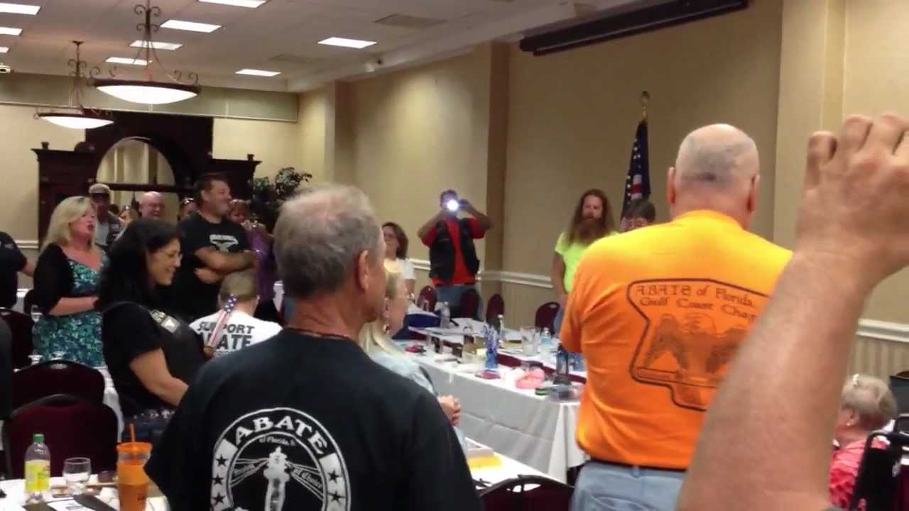 200 Bikers Sing Happy Birthday