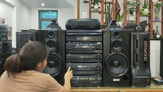 Bộ dàn khủng Kenwood A97 full đồ - mời Ae