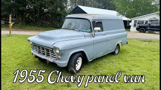 1955 Chevy Panel van project