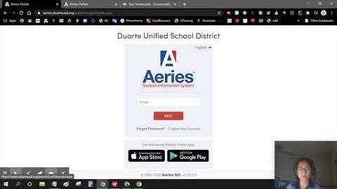 Part 1  Creating a new Aeries Portal Account & Forgot Password Spanish