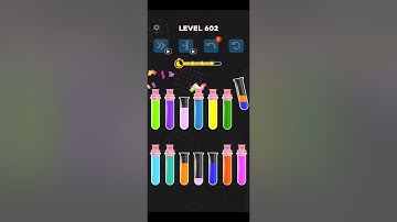 Complete Water Color Sorting (Early Access) Level 601 to Level 605