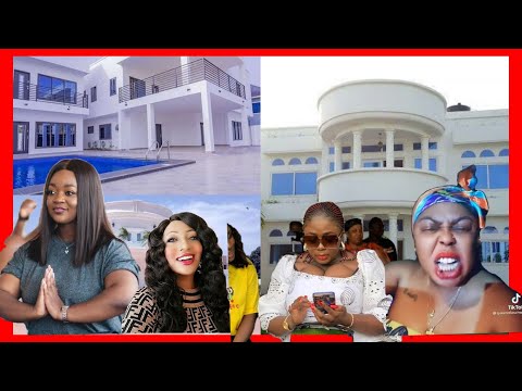 Diamond Appiah, Tracey Boakye and Afia Schwar Shocked after seeing Jackey Appiah's Mansion