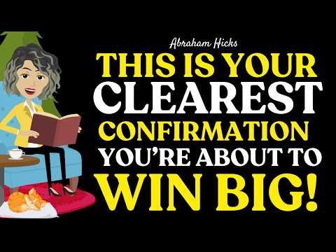 Abraham Hicks new   This Is Your Clearest Confirmation You're About To Win Big!✨Just Listen💖