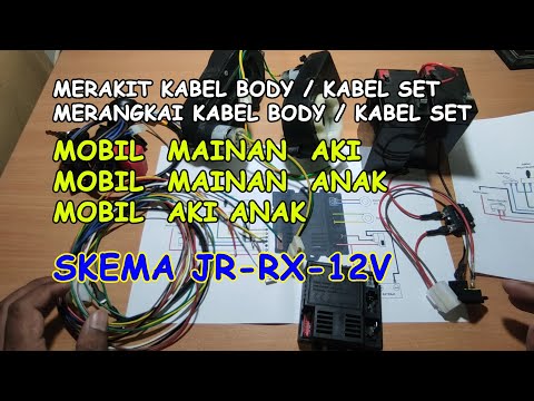 Merakit Kabel Mobil Aki Anak / Mobil Mainan Aki / Mobil Mainan Anak