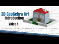 How to Create 3D Math Art on GeoGebra 1: Introduction - Step by Step Guide