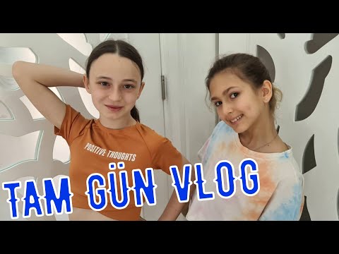 Ela ile tüm gün vlog. Saçlarımızı ördük, alışveriş yaptık.