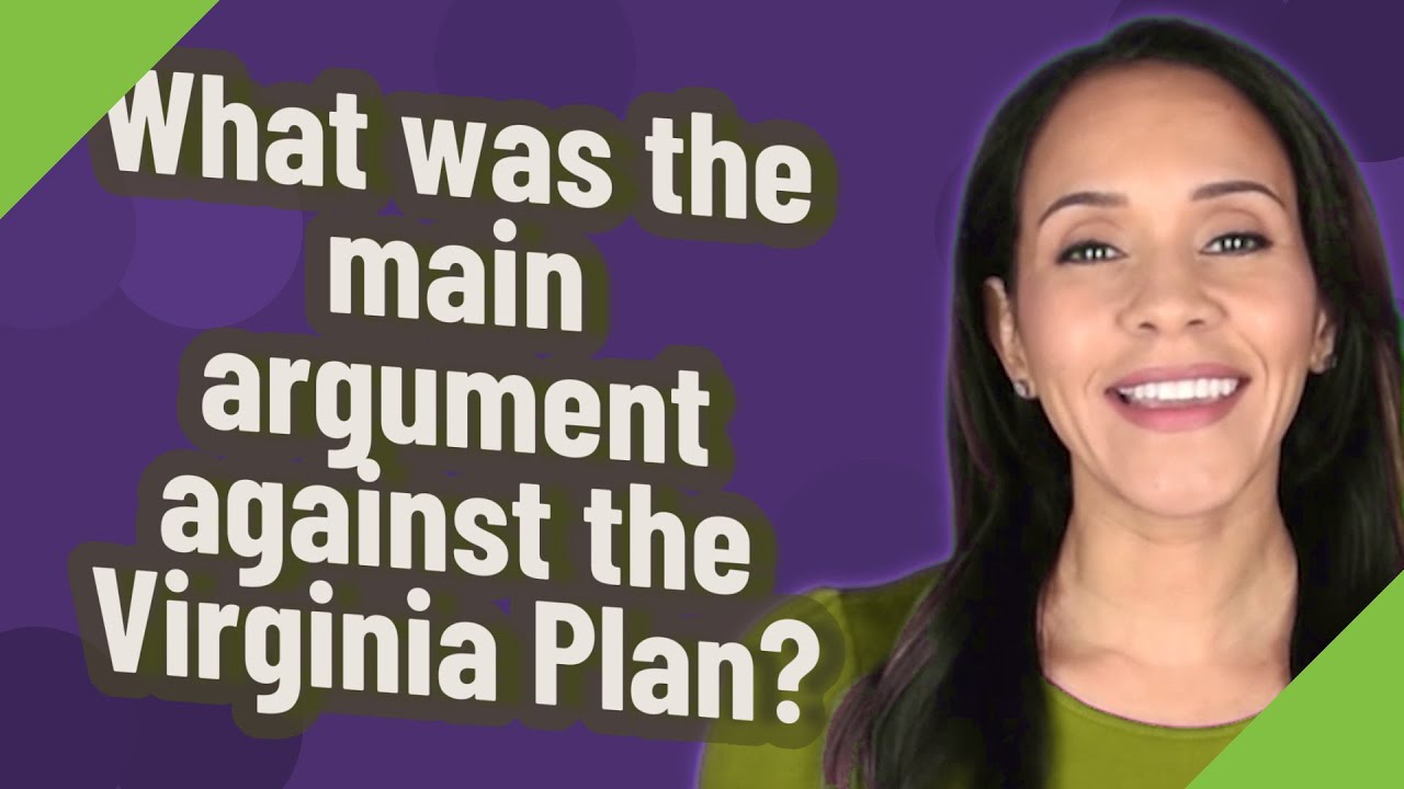 Virginia Plan In A Sentence