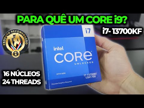 O NOVO CORE I7 13700KF DE 16 NÚCLEOS NÃO ESTÁ PARA BRINCADEIRA…ANÁLISE (com Z790)