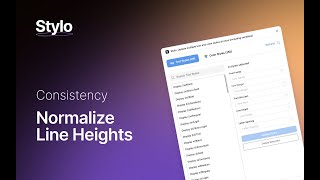 Stylo – Standardize Line Heights | Figma Plugin