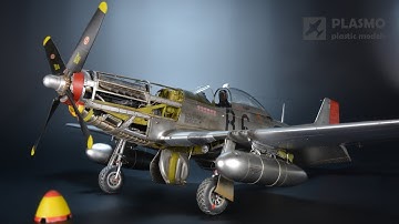 P-51 Mustang "Glamorous Glen III" - Tamiya 1/32  - Aircraft Model