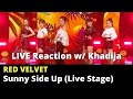 Khadija Reacts: Sunny Side Up LIVE PERFORMANCE by Red Velvet
