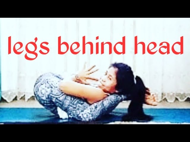 Yoga Pose: Foot Behind the Head II | Pocket Yoga