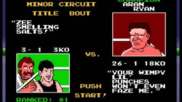 The All New Punch-Out!! (NES) -1st Title Match-Vizzed.com GamePlay (rom hack)