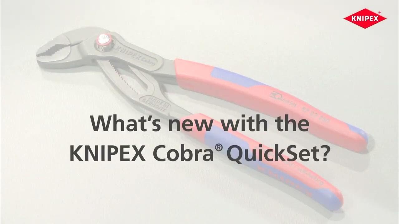 Knipex Cobra Quick Set Pliers