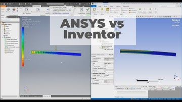 Inventor vs ANSYS Simulación