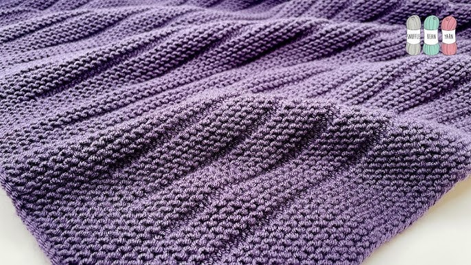 How to Knit a Baby Blanket for Complete Beginners - Easy Knit Baby Blanket  