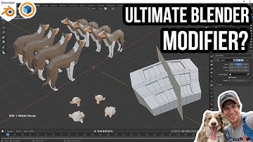 Using the Mirror Modifier in Blender for Beginners!