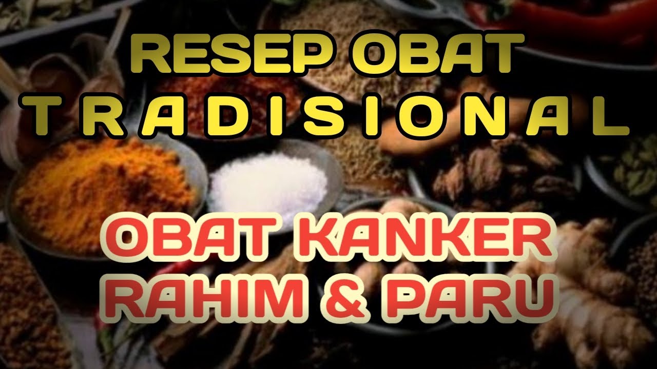 cara MENGOBATI KANKER RAHIM & PARU 