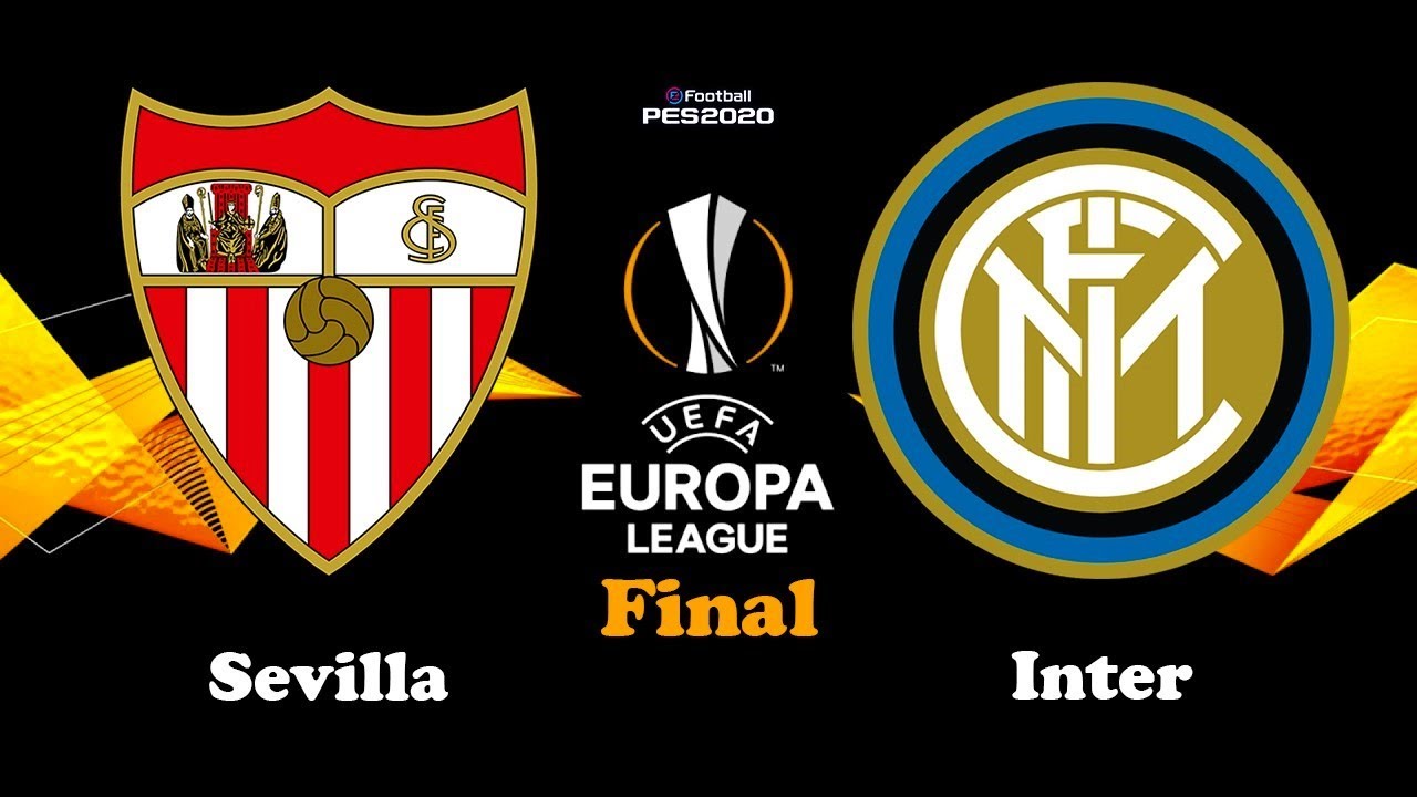 Pes 2020 Sevilla Vs Inter Final Uefa Europa League Gameplay Youtube