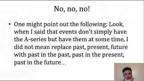 McTaggart The Unreality of Time Part 2