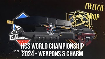 HCS WORLD CHAMPIONSHIP 2024 Weapons Twitch drop! - Halo Infinite