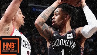 Brooklyn Nets vs Portland Trail Blazers Full Game Highlights | Feb 21, 2018-19 NBA Season