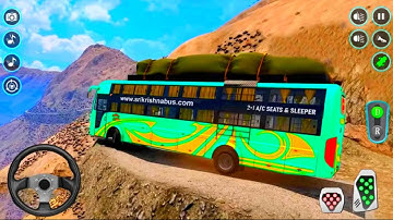 Bus Simulator 3D - Uphill Bus Game । coach bus simulator city bus euro driving gameplay android 
