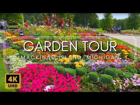 Mackinac Island Garden Tour | The Most Vibrant and Diverse Gardens You'll Ever