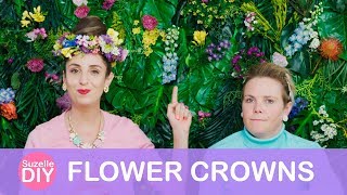 how to make flower crowns