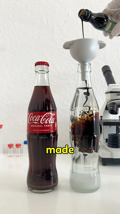 How to Make Coca Cola‼️😱
