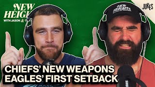 Breakout Players, Missed calls and Crying in football | New Heights w\/ Jason \& Travis Kelce | EP 12