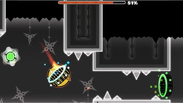 Geometry Dash- [Weekly Demon] #49- X by TriAxis (All coins)