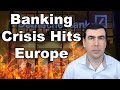 Liquidity Crisis Hits Major European Banks as a Dollar Shortage Threatens the Global Banking System