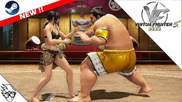 Virtua Fighter 5 R.E.V.O. (Steam) - Aoi Umenokoji [Swimsuit Costume - Arcade: Playthrough/LongPlay]