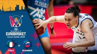 Italy v Slovenia - Full Game - FIBA Women's EuroBasket