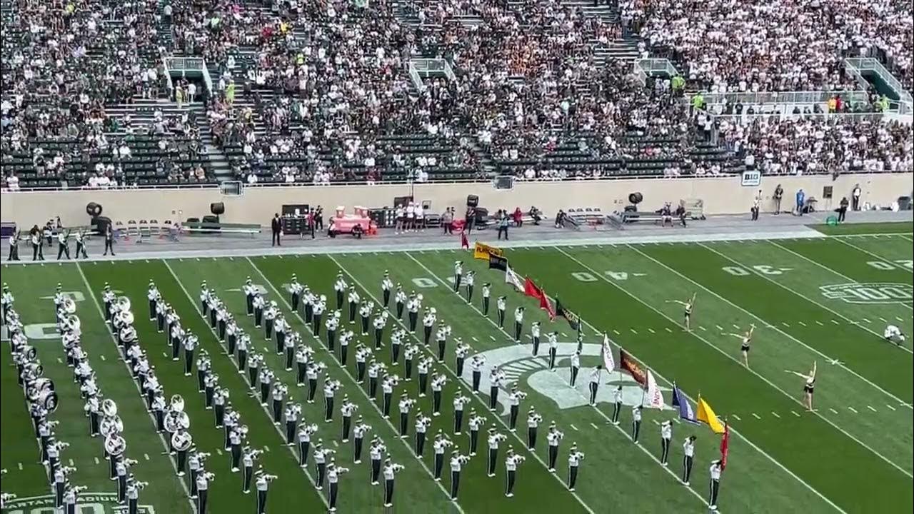 Spartan Marching Band Pregame 9923 YouTube