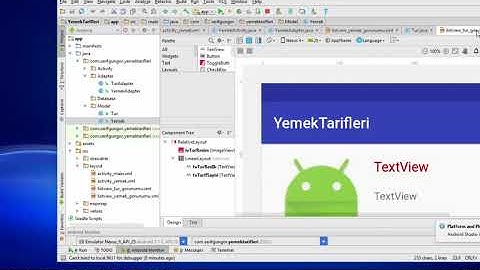 Android ile Yemek Tarifleri App - Harici SQLite Kullanımı (Part 2)