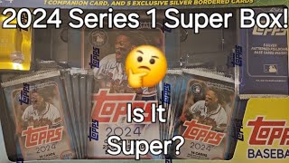 2024 Topps Series 1 Super Box - Worth It?