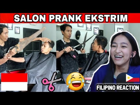 NGAKAK EKSTRIM SALON PRANK INDONESIA!!! GERGAJI KAYU? GUNTING TAMAN