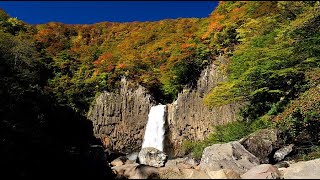 紅葉の苗名滝 2022～2025 ・10月21日