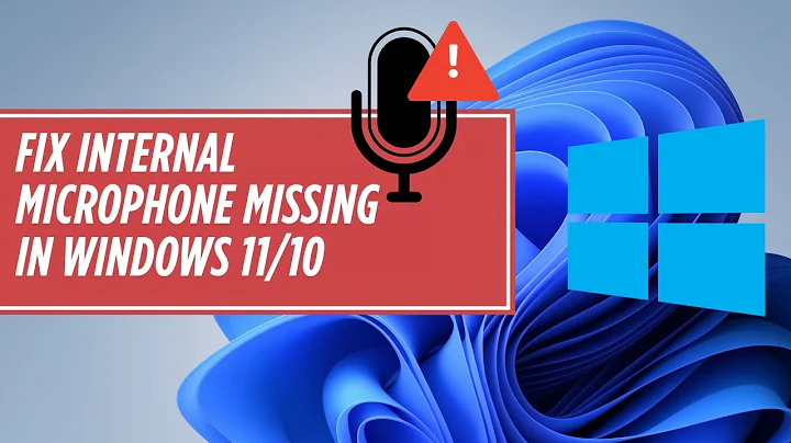 Internal Microphone Missing in Windows 11/10? Here's How to Fix It!
