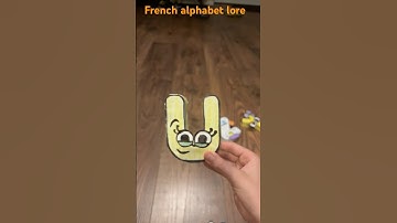 French alphabet lore A-Z craft DIY #diy #papercraft
