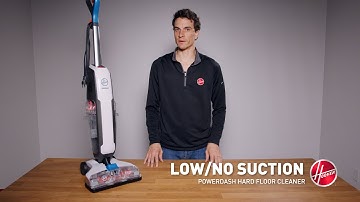 PowerDash Hard Floor - Troubleshooting Suction Issues