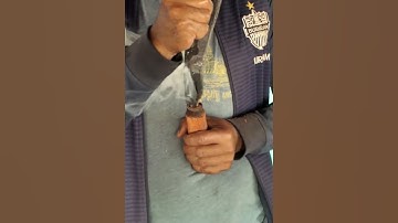 Old school technique of connecting knife blade #shorts #short #shortvideo #shortsfeed #diy #how