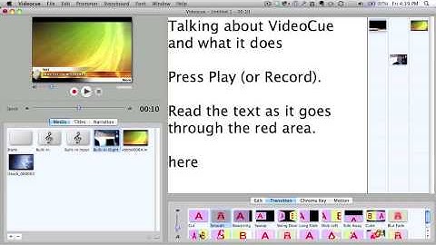 Mac 20Q Quick tip how to use Videocue